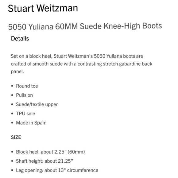 STUART WEITZMAN 5050 YULIANA 60MM BLACK SUEDE LEATHER STRETCH KNEE HIGH BOOTS - Picture 2 of 15